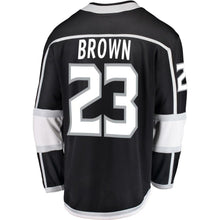 Load image into Gallery viewer, Dustin Brown #23 Los Angeles Kings Youth Black Breakaway Player Jersey