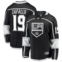 Load image into Gallery viewer, Alex Iafallo #19 Los Angeles Kings Youth Black Breakaway Player Jersey