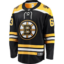 Load image into Gallery viewer, Brad Marchand #63 Boston Bruins Youth Black Breakaway Player Jersey