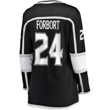 Load image into Gallery viewer, Derek Forbort #24 Los Angeles Kings Women's Black Breakaway Player Jersey