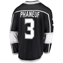Load image into Gallery viewer, Dion Phaneuf #3 Los Angeles Kings Youth Black Breakaway Player Jersey