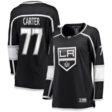 Load image into Gallery viewer, Jeff Carter #77 Los Angeles Kings Women's Black Breakaway Player Jersey