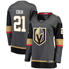 Load image into Gallery viewer, Cody Eakin #21 Vegas Golden Knights Women's Black Breakaway Player Jersey