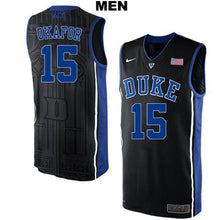 Load image into Gallery viewer, Jahlil Okafor #15 Duke Blue Devils Stitched Mens College Basketball Jersey