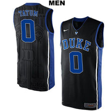 Load image into Gallery viewer, Jayson Tatum #0 Duke Blue Devils Stitched Mens College Basketball Jersey