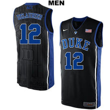 Load image into Gallery viewer, Javin DeLaurier #12 Duke Blue Devils Stitched Youth College Basketball Jersey