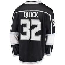 Load image into Gallery viewer, Jonathan Quick #32 Los Angeles Kings Youth Black Home Breakaway Player Jersey