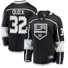 Load image into Gallery viewer, Jonathan Quick #32 Los Angeles Kings Youth Black Home Breakaway Player Jersey