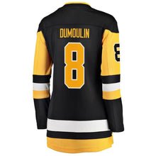Load image into Gallery viewer, Brian Dumoulin #8 Pittsburgh Penguins Women's Black Premier Breakaway Player Jersey