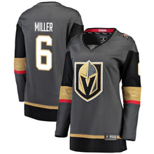 Load image into Gallery viewer, Colin Miller #6 Vegas Golden Knights Women's Black Breakaway Player Jersey