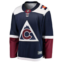 Load image into Gallery viewer, Colorado Avalanche Youth Blue Breakaway Alternate Blank Jersey