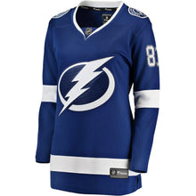 Load image into Gallery viewer, Erik Cernak #81 Tampa Bay Lightning Women's Blue Home Breakaway Player Jersey