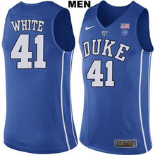 Load image into Gallery viewer, Jack White #41 Duke Blue Devils Stitched Mens College Basketball Jersey