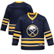 Load image into Gallery viewer, Buffalo Sabres Youth Blue Home Replica Blank Jersey