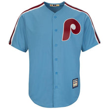 Load image into Gallery viewer, Aaron Nola #27 Philadelphia Phillies Light Blue Alternate Official Cool Base Cooperstown Player Jersey