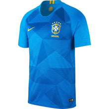 Load image into Gallery viewer, Brazil National Team Blue 2018 Away Replica Stadium Blank Jersey