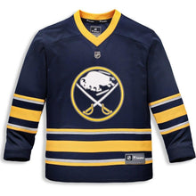 Load image into Gallery viewer, Buffalo Sabres Youth Blue Home Replica Blank Jersey