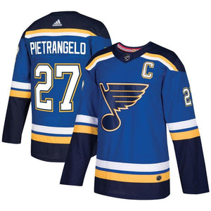 Alex Pietrangelo #27 St. Louis Blues Blue Player Jersey