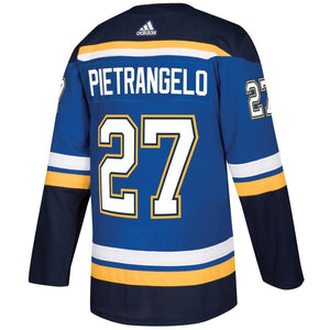 Alex Pietrangelo #27 St. Louis Blues Blue Player Jersey