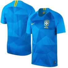 Load image into Gallery viewer, Brazil National Team Blue 2018 Away Replica Stadium Blank Jersey