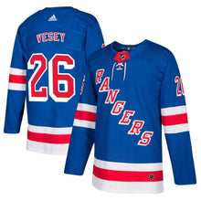 Load image into Gallery viewer, Jimmy Vesey #26 New York Rangers Blue Player Jersey