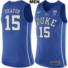 Load image into Gallery viewer, Jahlil Okafor #15 Duke Blue Devils Stitched Mens College Basketball Jersey