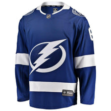 Load image into Gallery viewer, Anton Stralman #6 Tampa Bay Lightning Youth Blue Breakaway Player Jersey