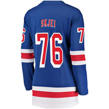 Load image into Gallery viewer, Brady Skjei #76 New York Rangers Women's Blue Breakaway Player Jersey