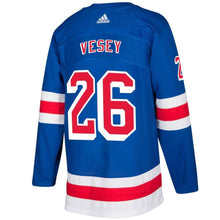 Load image into Gallery viewer, Jimmy Vesey #26 New York Rangers Blue Player Jersey