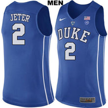 Load image into Gallery viewer, Chase Jeter #2 Duke Blue Devils Stitched Mens College Basketball Jersey