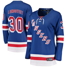 Load image into Gallery viewer, Henrik Lundqvist #30 New York Rangers Women's Breakaway Player Jersey