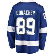 Load image into Gallery viewer, Cory Conacher #89 Tampa Bay Lightning Youth Blue Breakaway Player Jersey