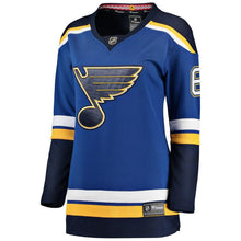 Load image into Gallery viewer, Joel Edmundson #6 St. Louis Blues Women's Blue Breakaway Player Jersey