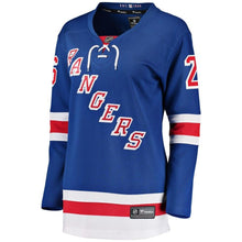 Load image into Gallery viewer, Jimmy Vesey #26 New York Rangers Women's Blue Breakaway Player Jersey