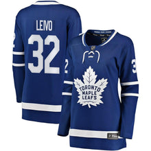 Load image into Gallery viewer, Josh Leivo #32 Toronto Maple Leafs Women's Blue Breakaway Player Jersey