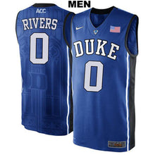 Load image into Gallery viewer, Austin Rivers #0 Duke Blue Devils Stitched Mens College Basketball Jersey