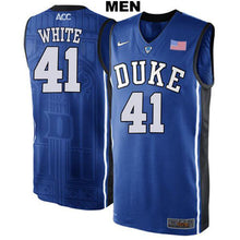 Load image into Gallery viewer, Jack White #41 Duke Blue Devils Stitched Mens College Basketball Jersey