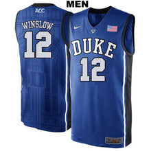 Load image into Gallery viewer, Justise Winslow #12 Duke Blue Devils Stitched Mens College Basketball Jersey