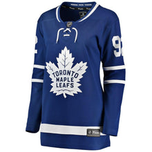 Load image into Gallery viewer, Igor Ozhiganov #92 Toronto Maple Leafs Women's Blue Home Breakaway Player Jersey