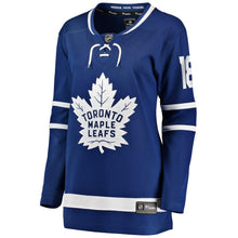 Load image into Gallery viewer, Andreas Johnsson #18 Toronto Maple Leafs Women's Blue Home Breakaway Player Jersey