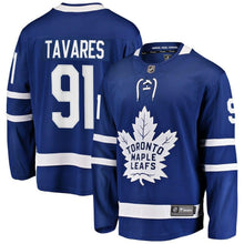 Load image into Gallery viewer, John Tavares #91 Toronto Maple Leafs Youth Blue Home Breakaway Player Jersey