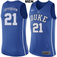 Load image into Gallery viewer, Amile Jefferson #21 Duke Blue Devils Stitched Mens College Basketball Jersey