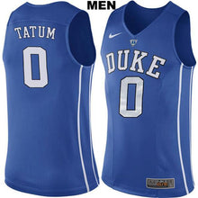 Load image into Gallery viewer, Jayson Tatum #0 Duke Blue Devils Stitched Mens College Basketball Jersey
