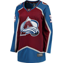 Load image into Gallery viewer, Carl Soderberg #34 Colorado Avalanche Women's Burgundy Breakaway Player Jersey