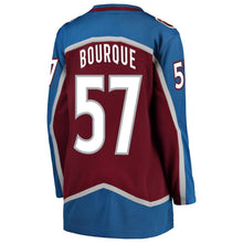 Load image into Gallery viewer, Gabriel Bourque #57 Colorado Avalanche Women's Burgundy Breakaway Player Jersey