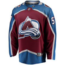 Load image into Gallery viewer, Gabriel Bourque #57 Colorado Avalanche Burgundy Breakaway Player Jersey