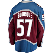 Load image into Gallery viewer, Gabriel Bourque #57 Colorado Avalanche Burgundy Breakaway Player Jersey