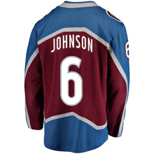 Load image into Gallery viewer, Erik Johnson #6 Colorado Avalanche Burgundy Breakaway Player Jersey