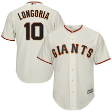 Load image into Gallery viewer, Evan Longoria #10 San Francisco Giants Home Cool Base Player Jersey