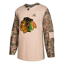 Load image into Gallery viewer, Chicago Blackhawks Camo Veterans Day Practice Jersey